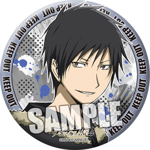 折原臨也 缶バッジ デュラララ!!×2 アート缶バッジ＿折原臨也