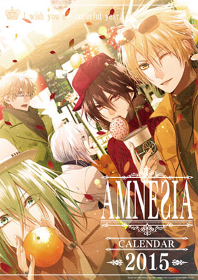 AMNESIA アムネシア カレンダー AMNESIA(アムネシア) カレンダー2015 壁掛型[一二三書房]《在庫切れ》