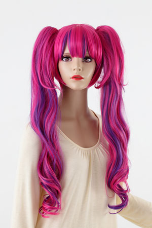 Acos パーティ ウィッグ クレイジーピンク Acos 在庫切れ