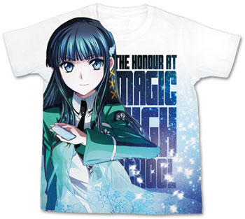 電撃文庫 FIGHTING CLIMAX 司波深雪 フルグラフィックTシャツ/ホワイト-L[コスパ]《在庫切れ》