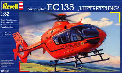 1/32 EC135 “Luftrettung” プラモデル[ドイツレベル]《在庫切れ》