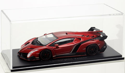 オートアート 1/18 ランボルギーニ ヴェネーノ メタリックレッド レア
