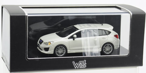 1/43 IMPREZA SPORT 2.0i-S EyeSight純正OP付き サテンホワイトパール[WIT’S]《在庫切れ》