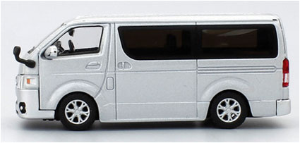 京商オリジナル 1/64 トヨタ ハイエース スーパーGL 2014(シルバー)[京商]《在庫切れ》