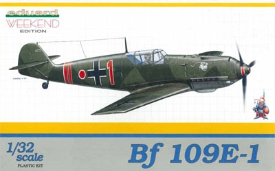 ウイークエンド 1/32 メッサーシュミット Bf109E-1 プラモデル