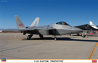 1/48 F-22 ラプター “プロトタイプ” プラモデル[ハセガワ]《取り寄せ