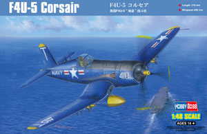 1/48 エアクラフト F4U-5 コルセア プラモデル[ホビーボス]《在庫切れ》