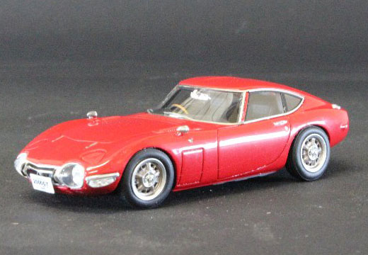 1/43 トヨタ 2000GT (MF10) ソーラーレッド[MARK43]《在庫切れ》