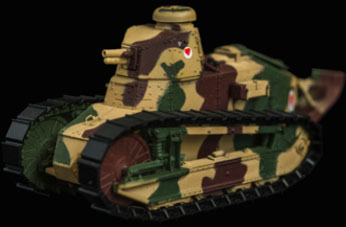フランス ルノーFT-17 軽戦車 (リベット接合式砲塔) (プラモデル