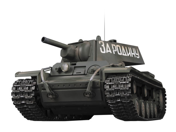 1/24 27MHz赤外線バトルタンク KV-1[ハイテックマルチプレックス