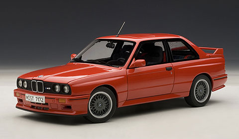 1/18 BMW M3 (E30) スポーツエボリューション (レッド)[オートアート