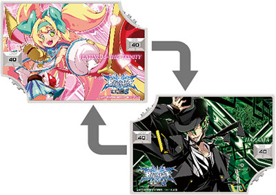 デュアルカウンター ブレイブルー(ハザマ＆プラチナ)[エスケイジャパン