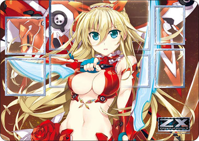 ラバープレイマット Z/X -Zillions of enemy X- 「ツインミーティア