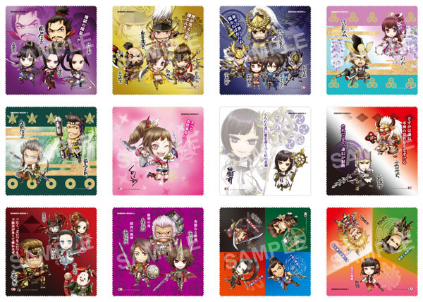 戦国無双4 トレーディングマイクロファイバータオル Vol.2 12個入りＢＯＸ[コーエーテクモゲームス]《在庫切れ》