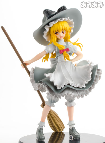 東方プロジェクト 普通の魔法使い 霧雨魔理沙 非想天則グレーカラー 1/8 完成品フィギュア(例大祭、トレジャーフェスタ限定)