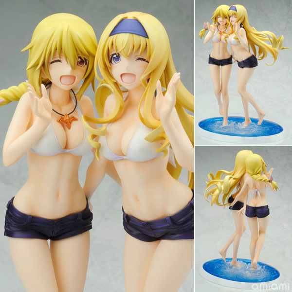 IS〈インフィニット・ストラトス〉 シャルロット＆セシリア 水着Ver. 1/7 完成品フィギュア