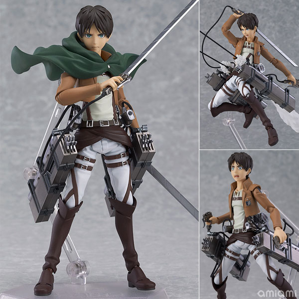 【中古】figma 進撃の巨人 エレン・イェーガー  （二次出荷分）[マックスファクトリー]