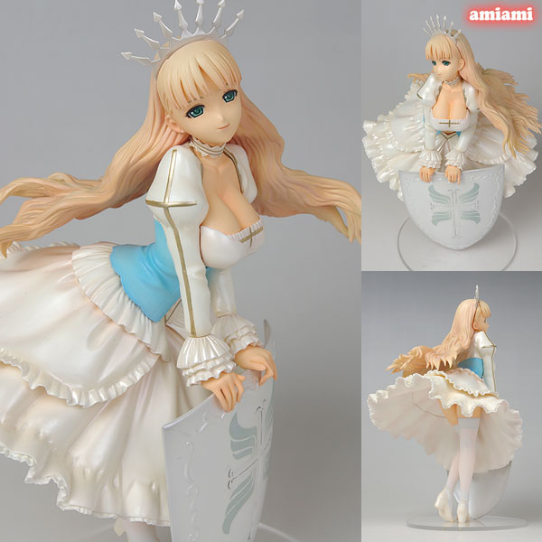【特典】シャイニング・ウィンド クララクラン・フィリアス 1/8 完成品フィギュア （白・ブラン） （セガダイレクト限定：テレカ 付）