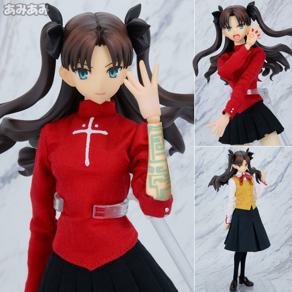 リアルアクションヒーローズ No.692 RAH 遠坂凛(とおさかりん) Fate/stay night(フェイト/ステイナイト) 完成品 可動フィギュア メディコム・トイ