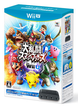 Wii U 大乱闘スマッシュブラザーズ For Wii U ゲームキューブコントローラ接続タップセット 任天堂 在庫切れ