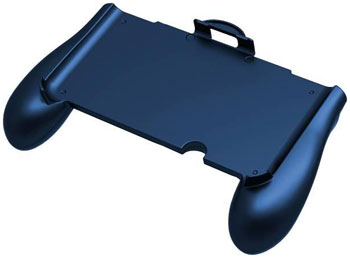 【未開封】CYBER ラバーコートグリップ New 3DS LL用 ネイビー CYBER・ラバーコートグリップ（New 3DS LL用） ネイビー