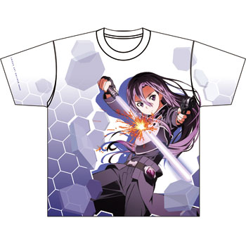 ソードアート・オンライン リーファ・キリトフルグラフィック Tシャツセット ソードアート・オンライン フルグラフィックTシャツ A キリト
