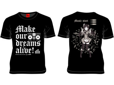 157th ラブライブ！ 東條希#02 Tシャツ/ブラック-XL[マーズ・シックス