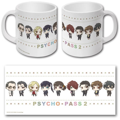 PSYCHO-PASS サイコパス 2 カラーマグカップA：ちみ刑事課一係[ニトロプラス]《在庫切れ》