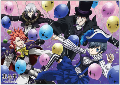 黒執事 Book of Circus A3クリアポスターB[ペンギンパレード]《在庫切れ》