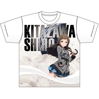 アイドルマスターMILLIONLIVE！ フルグラフィックTシャツ 北沢志保 M