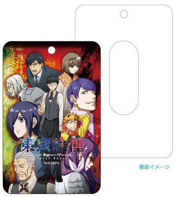 東京喰種 ICカードケース B(ビジュアル・縦)（再販）[リバプール]《在庫切れ》