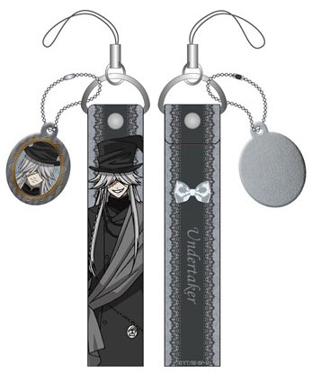 黒執事 Book of Circus クリーナー付きスマホストラップ 葬儀屋