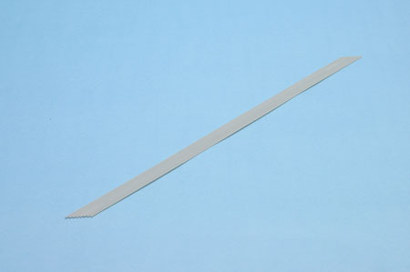 プラ＝材料【グレー】 三角棒 1.0mm 8本入[WAVE]《在庫切れ》