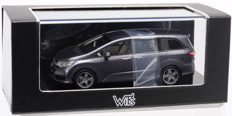 【最大級】1/43 wit\'s ホンダ オデッセイG EX 2013 HONDA ODYSSEY ホワイト　wits ウィッツ ミニカー　モデルカー 乗用車