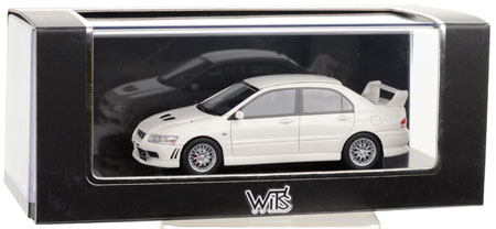 1/43 LANCER GSR EVOLUTION VII スコーティアホワイト[WIT