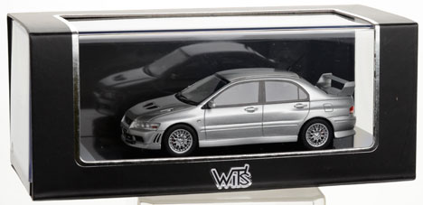 1/43 LANCER GSR EVOLUTION VII サテライトシルバー[WIT