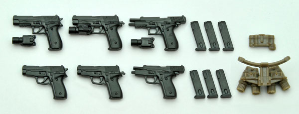 【中古】(本体A-/箱B)リトルアーモリー LA007 1/12 P226タイプ＆P228タイプ プラモデル[トミーテック]《発売済・在庫品》