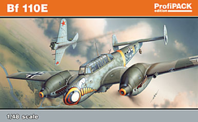プロフィパック 1/48 Bf 110E プラモデル