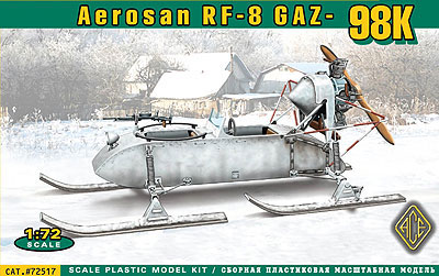 1/72 露・戦闘エアロソンRF-8 GAZ-98K プラモデル[ACE]《在庫切れ》