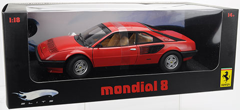 1/18 フェラーリ　mondial8 金属製ミニカー　hotwheel