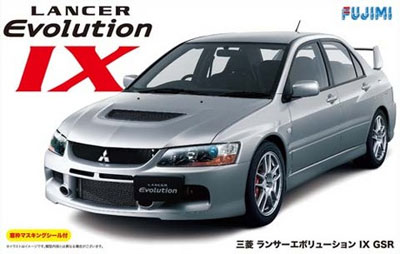 1/24 インチアップシリーズ No.107 三菱ランサーエボリューションIX GSR 窓枠マスキングシール付 プラモデル[フジミ模型]《在庫切れ》