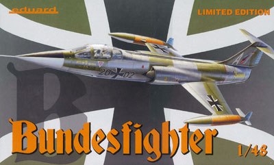 リミテッドエディション 1/48 ドイツ上空のF-104G プラモデル