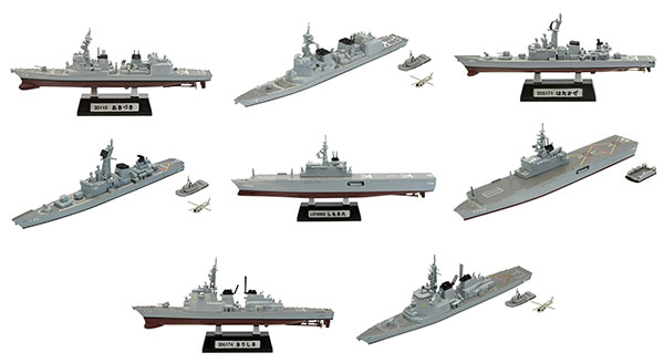 1/1250 現用艦船キットコレクション Vol.2 海上自衛隊 護衛艦・輸送艦