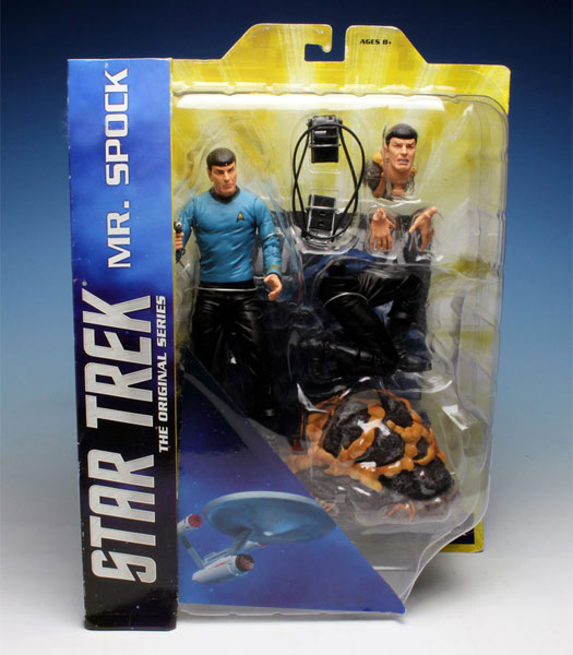 スタートレック TOS 宇宙大作戦 ミスター・スポックジオラマフィギュアセット(地底怪獣ホルタ)[ダイアモンドセレクト]《在庫切れ》