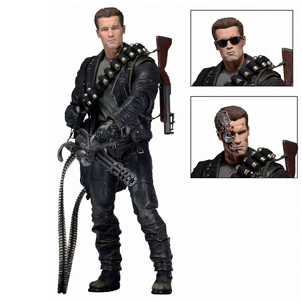 【中古】ターミネーター2/ アルティメット T-800 7インチ アクションフィギュア[ネカ]