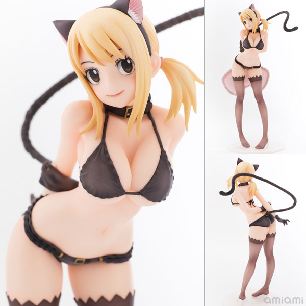 FAIRY TAIL ルーシィ・ハートフィリア・黒猫Gravure_Style 1/6 完成品フィギュア[オルカトイズ]《在庫切れ》