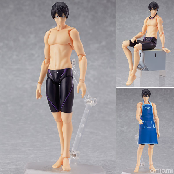 【中古】(本体A/箱B)【特典】figma Free！ 七瀬遙（ホビーストックWEBショップ特典 付）[ホビーストック]《発売済・在庫品》