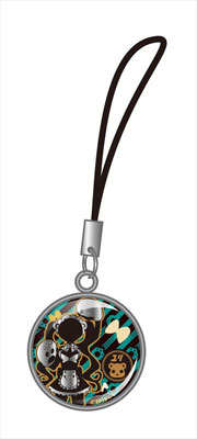 コウブツヤ ユリ熊嵐 クリスタルドームストラップ 02.百合ヶ咲るる[まさめや]《在庫切れ》