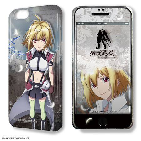 デザジャケット「クロスアンジュ 天使と竜の輪舞」iPhone 6ケース＆保護シート デザイン1(アンジュ)[ライセンスエージェント]《在庫切れ》