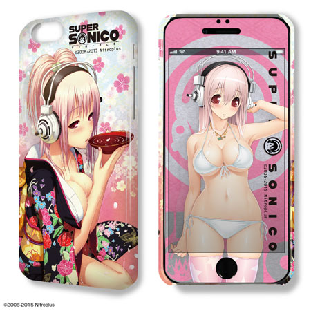 デザジャケット「すーぱーそに子」iPhone 6ケース＆保護シート[ライセンスエージェント]《在庫切れ》